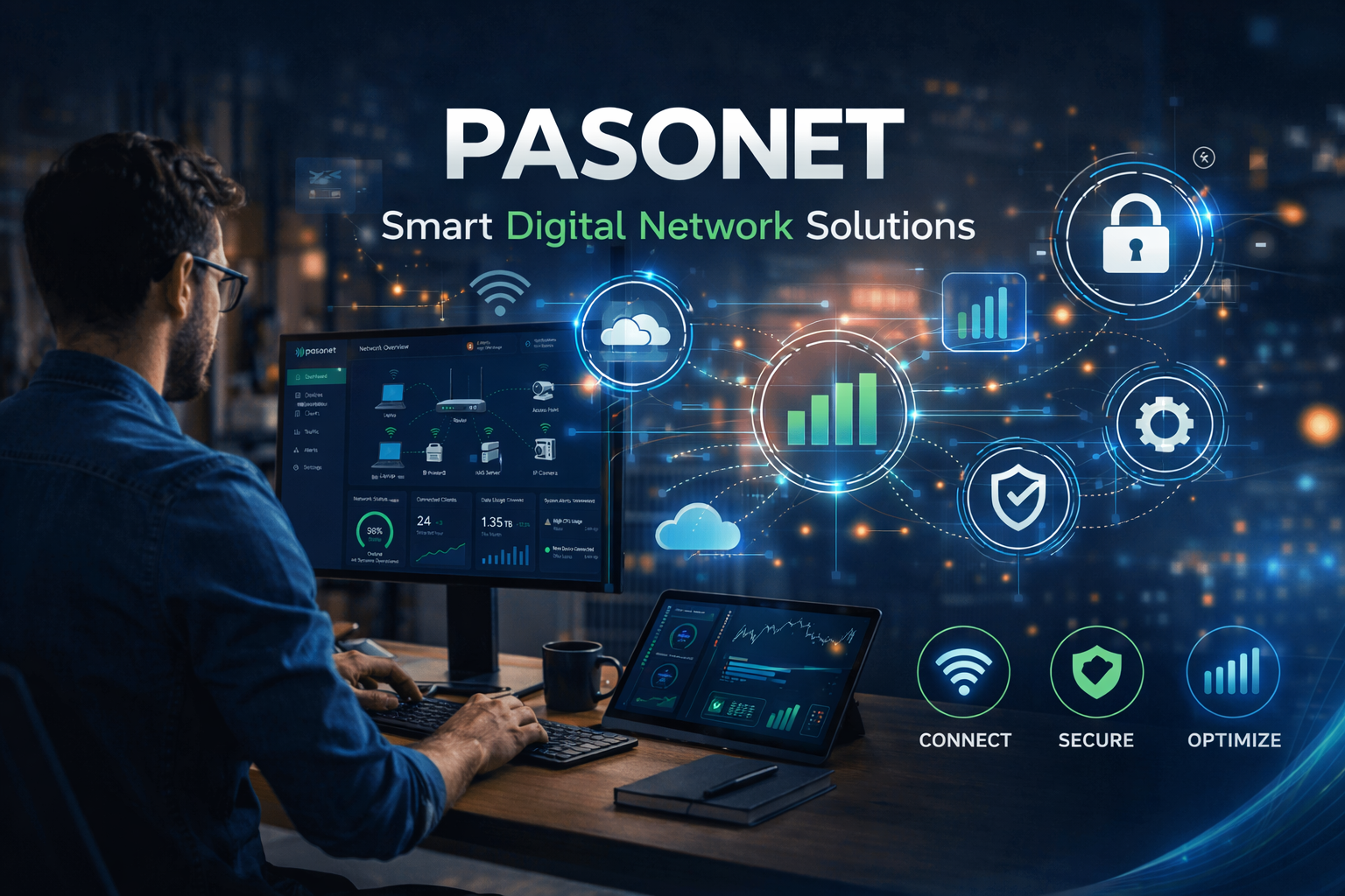 Pasonet: A Complete and Easy Guide to Smart Digital Networks