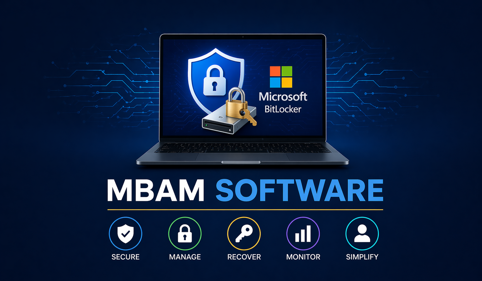 MBAM Software: A Practical Guide to Microsoft BitLocker Administration and Monitoring