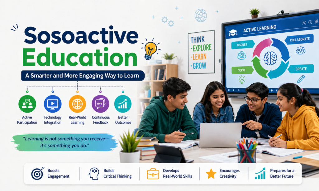 Sosoactive Education