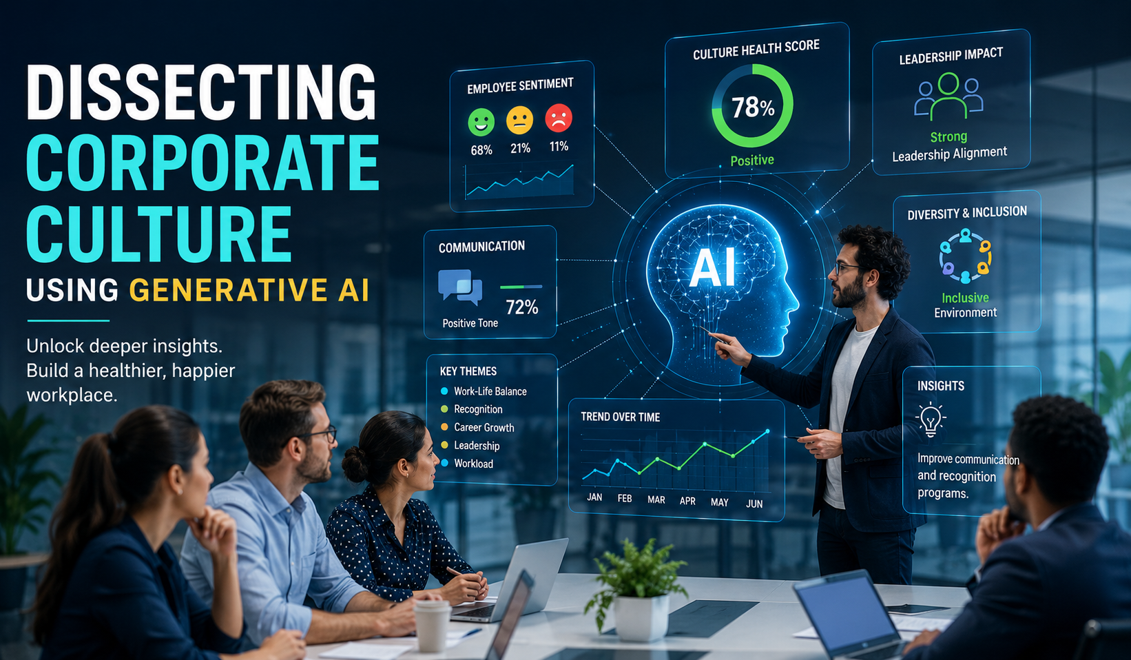 Dissecting Corporate Culture Using Generative AI