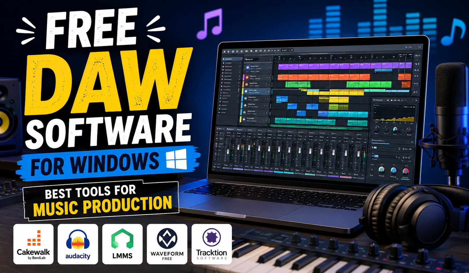 Free DAW Software for Windows: Best Tools for Music Production