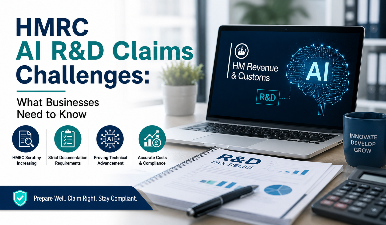 HMRC AI R&D Claims Challenges: What Businesses Need to Know