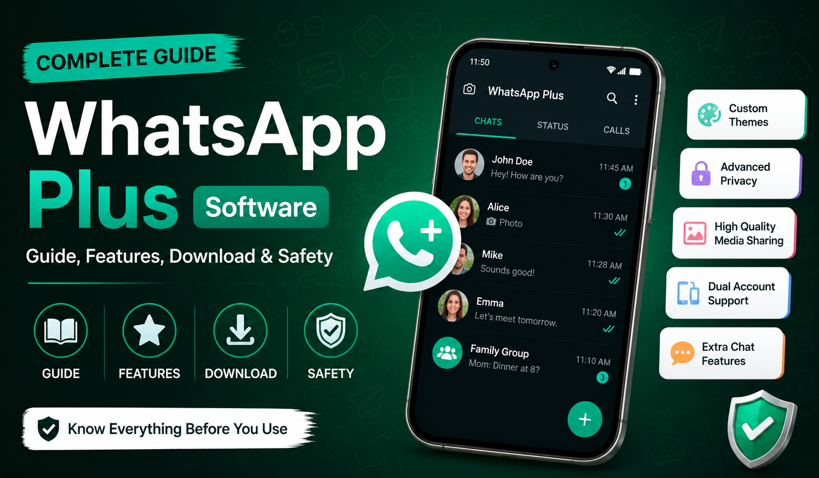 WhatsApp Plus Software: Guide, Features, Download & Safety